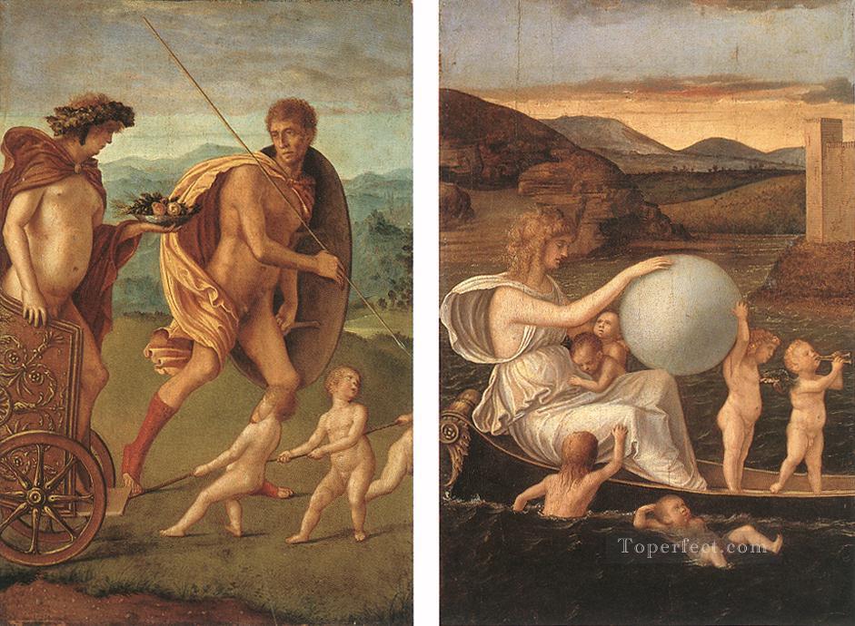 Four allegories 1 Renaissance Giovanni Bellini Oil Paintings